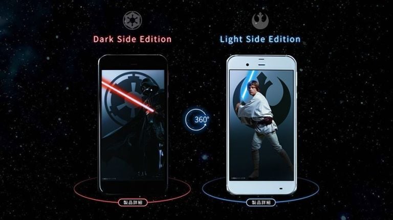 smartphones temáticos de Star Wars