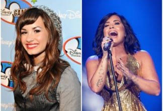 Demi Lovato|Demi tinha o seu próprio seriado, Sunny entre Estrelas, e fez muito sucesso com os filmes Camp Rock. Hoje em dia ela é uma cantora de sucesso, e foi até indicada ao Grammy por melhor álbum.