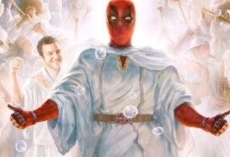 Era Uma Vez um Deadpool | Mercenário de Ryan Reynolds divulga pôster russo da versão natalina