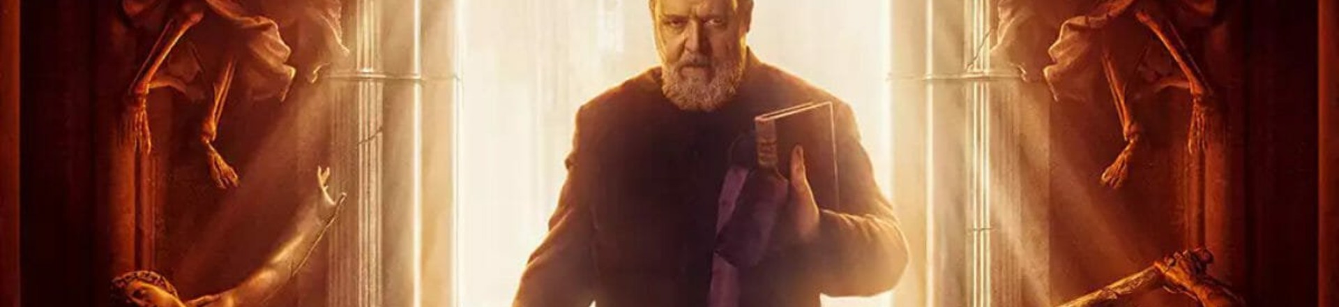 Russell Crowe é o protagonista de O Exorcista do Papa.