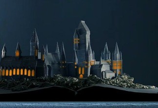 Harry Potter | Fãs recriam Hogwarts usando páginas dos livros; veja