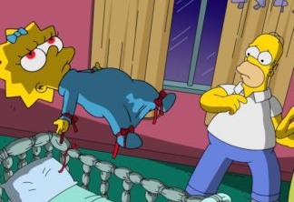Maggie possuída em Os Simpsons
