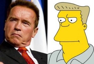 Arnold Schwarzenegger e Rainier Wolfcastle