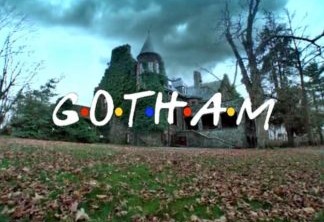 Abertura de Gotham estilizada como a de Friends