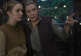 Billie Lourd e Carrie Fisher em Star Wars