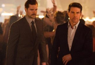 Left to right: Henry Cavill as August Walker and Tom Cruise as Ethan Hunt in MISSION: IMPOSSIBLE - FALLOUT, from Paramount Pictures and Skydance.