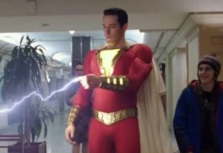 Shazam! | Zachary Levi posta nova foto do uniforme do herói para marcar início de refilmagens