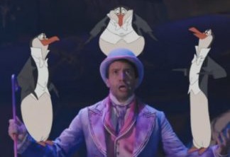 O Retorno de Mary Poppins | Lin-Manuel Miranda canta e dança com pinguins em nova cena