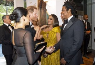 Meghan Markle, Beyoncé e outras estrelas comparecem em pré-estreia de O Rei Leão