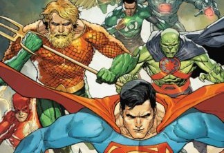 Artes mostram Superman, Batman e Aquaman em Liga da Justiça: Mortal