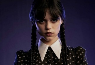 Jenna Ortega como Wandinha na série da Netflix.