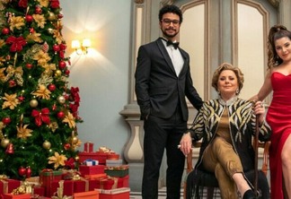 Sérgio Malheiros, Vera Fischer e Gkay em Um Natal Cheio de Graça.