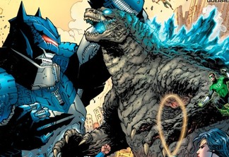 Batman cria robô para lutar contra Godzilla