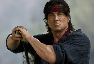Sylvester Stallone interpreta Rambo nos cinemas