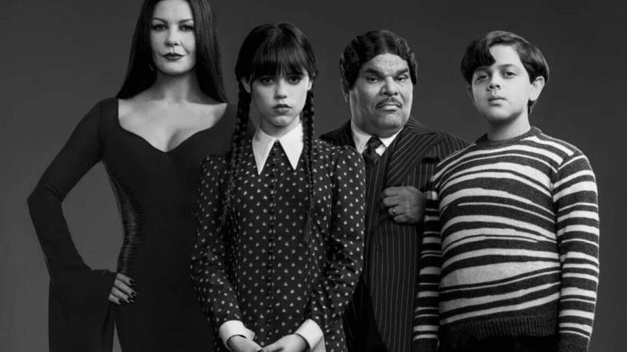 A Família Addams na série Wandinha
