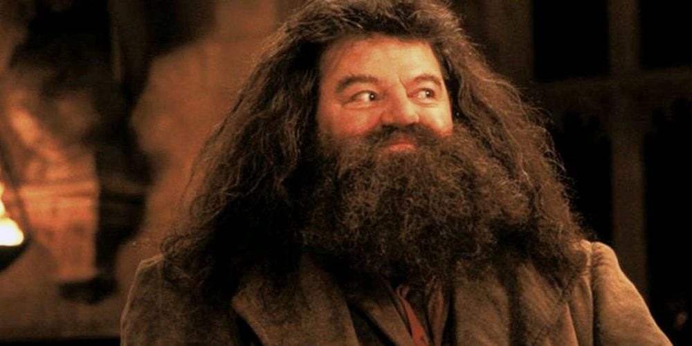 Robbie Coltrane interpretou Hagrid na franquia Harry Potter.