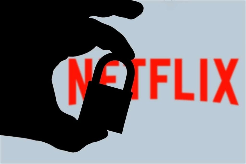 Netflix não permite o compartilhamento de senhas
