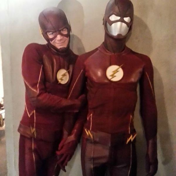 Grant Gustin novo uniforme Flash