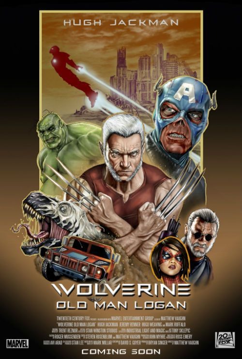 Wolverine 3 fa poster