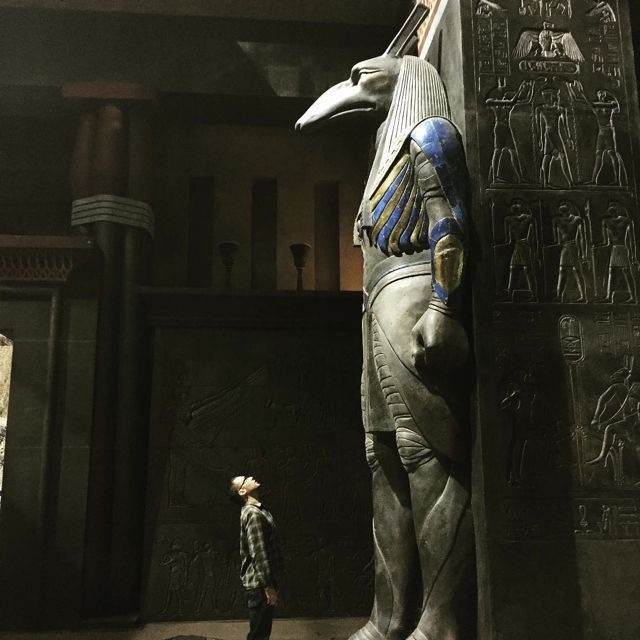 X-Men Apocalipse set estatua Anubis