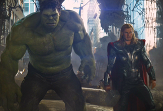 Thor e Hulk em Vingadores