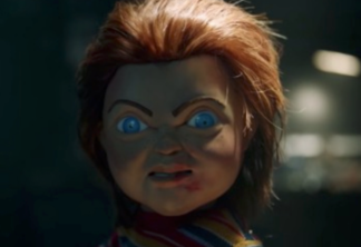 Chucky esmaga personagem de Toy Story em pôster de Brinquedo Assassino