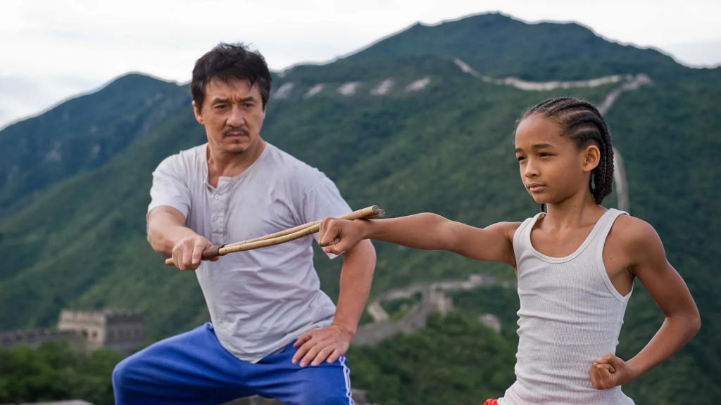 Jackie Chan e Jaden Smith em Karatê Kid