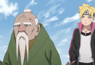 Naruto conhece seu Neto! O Filho de Boruto e Sarada e seu Poder