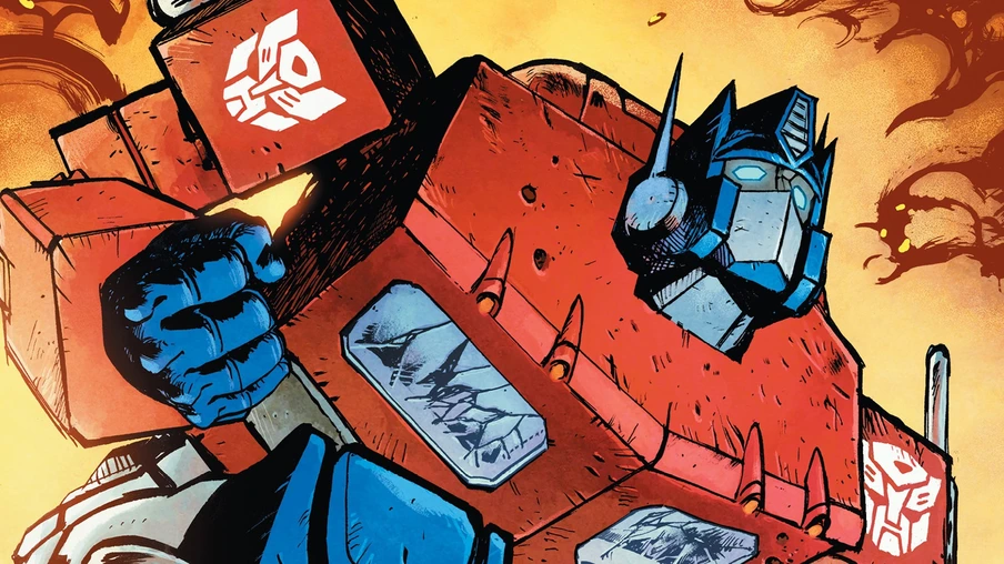 Fundo Prime é Um Personagem De Desenho Animado Em Transformers Com