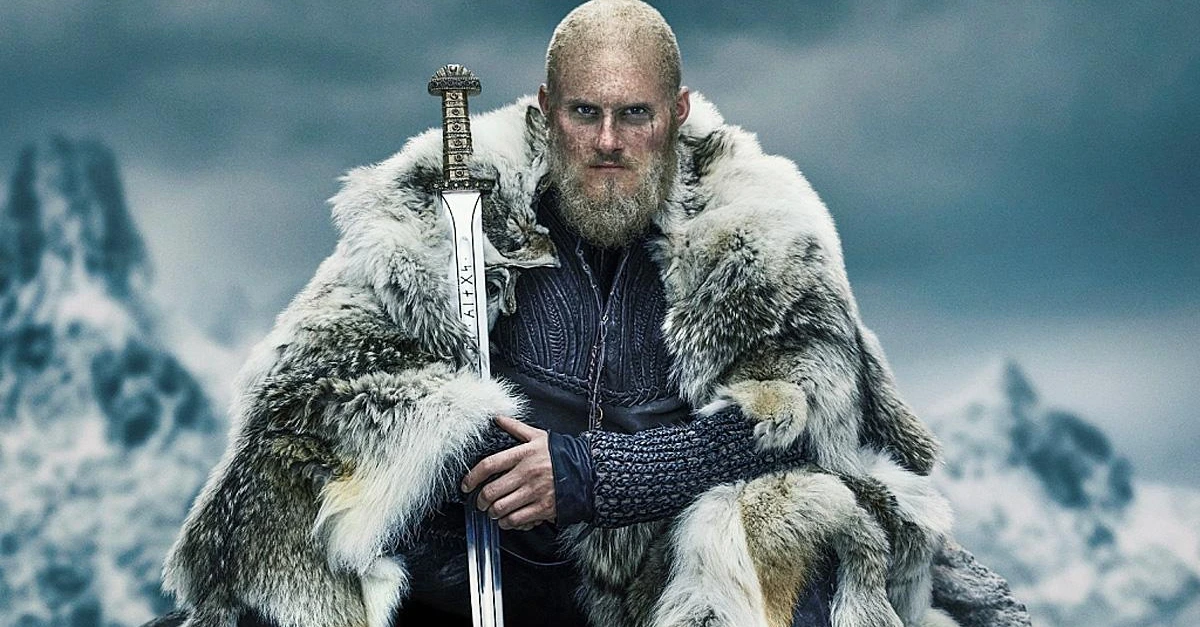 Rei de toda Noruega . #cenas #series #netflix #vikings #ragnar