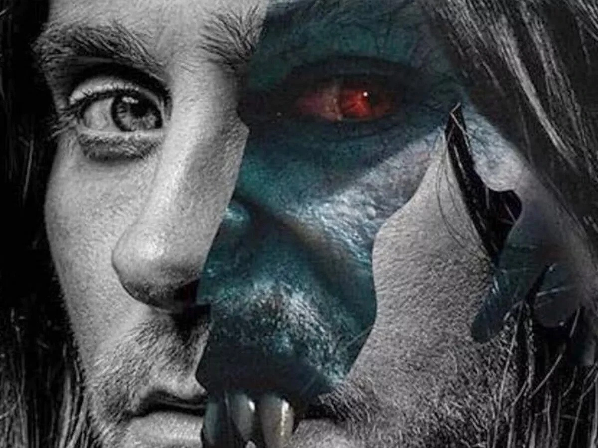 Em 'Morbius', Jared Leto troca maquiagem de 'Casa Gucci' por