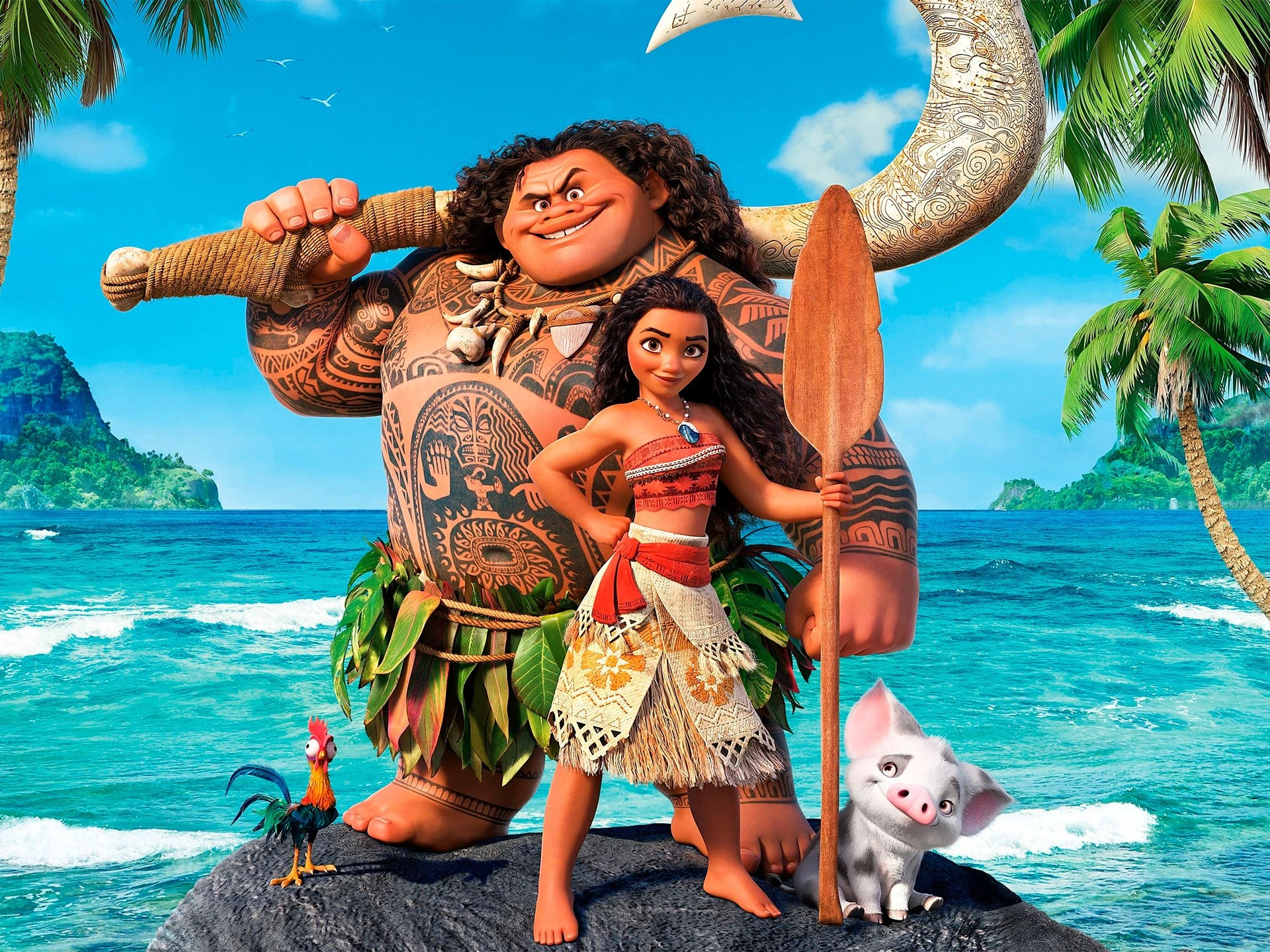 Com Moana, uma jovem índia que diz ser guerreira, Disney muda foco