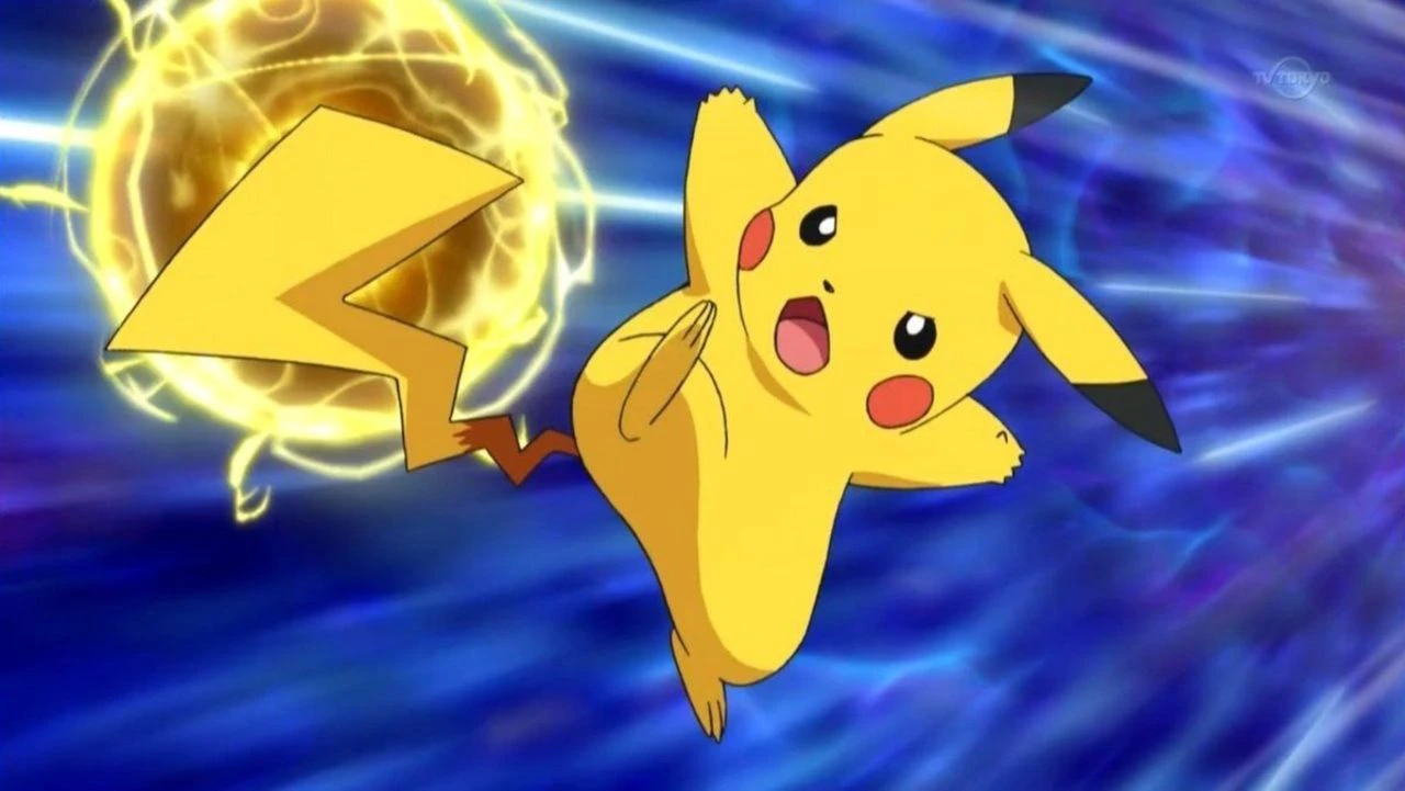 Games pokemons - Pikachu é tipo elétrico e planta um pokemon raqto os  seguintes ataques são choque do trovão,bola elétrica,calda de  aço,investida, (ETC).