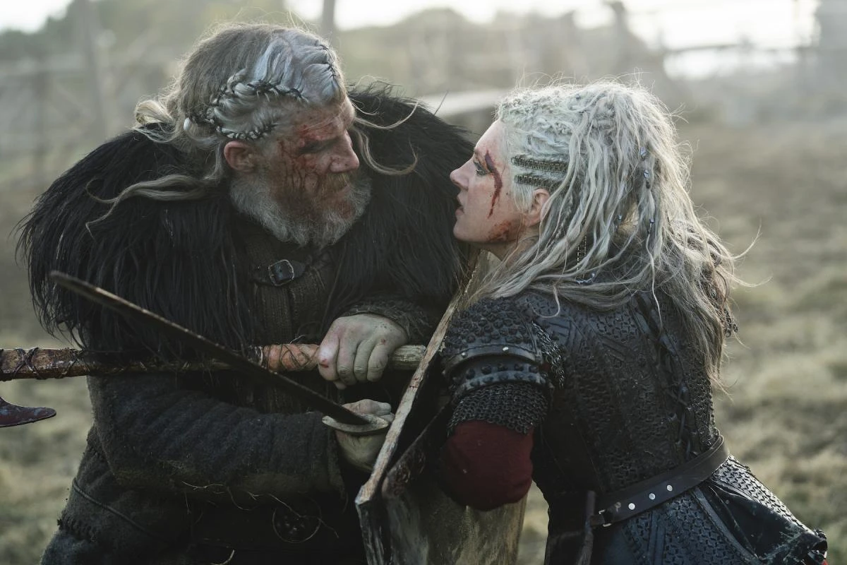 O LINDO Discurso de Björn ser despedido da sua mãe Lagertha ( Adeus  LAGERTHA / Dublado HD ( Vikings) 