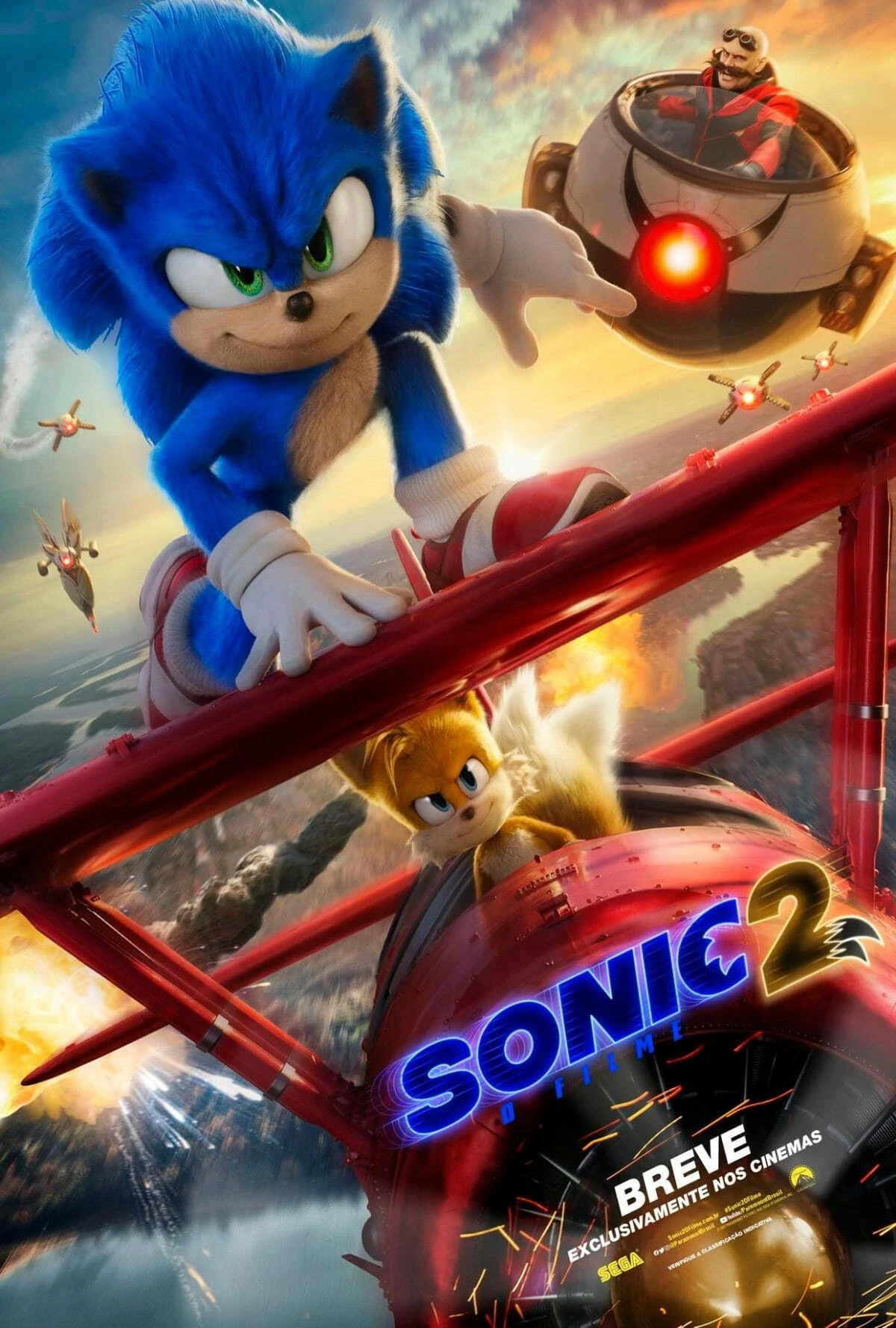 Trailer e cartaz de Sonic – O Filme! - Na Nossa Estante