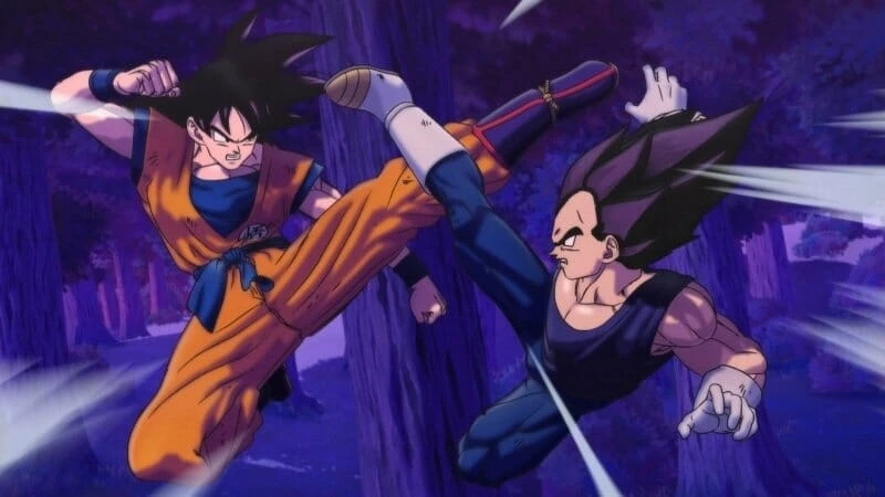 Goku enfrenta Vegeta em imagem do novo filme de Dragon Ball