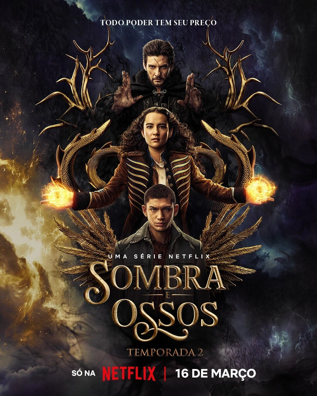 Netflix libera cartazes individuais dos personagens de Sombra e