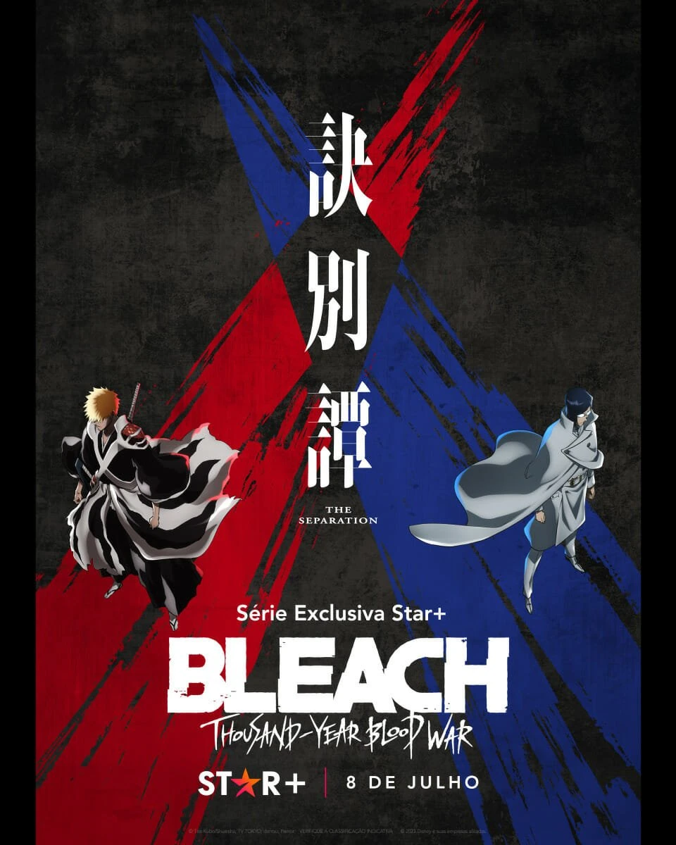 Todas as temporadas de Bleach chegam em Janeiro de 2023 no Star Plus