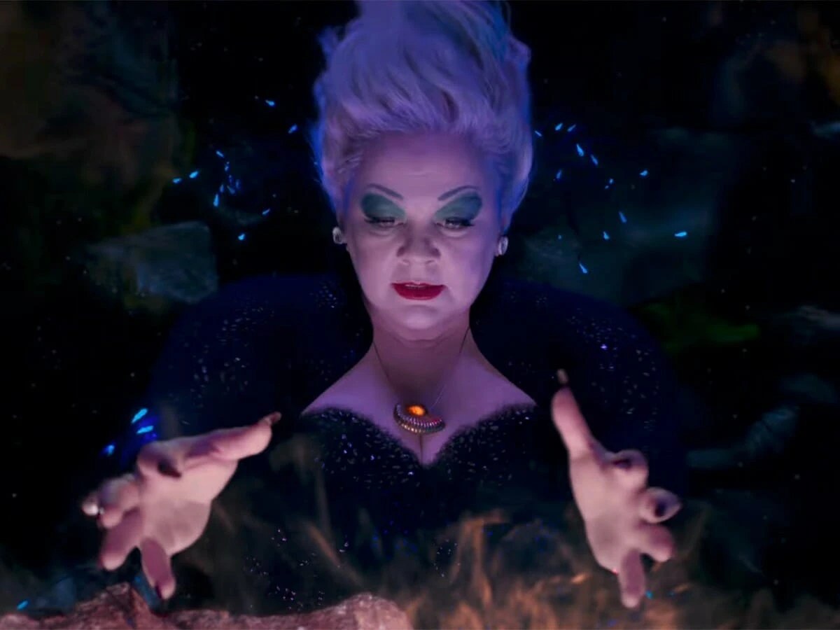 Melissa McCarthy como Ursula em A Pequena Sereia