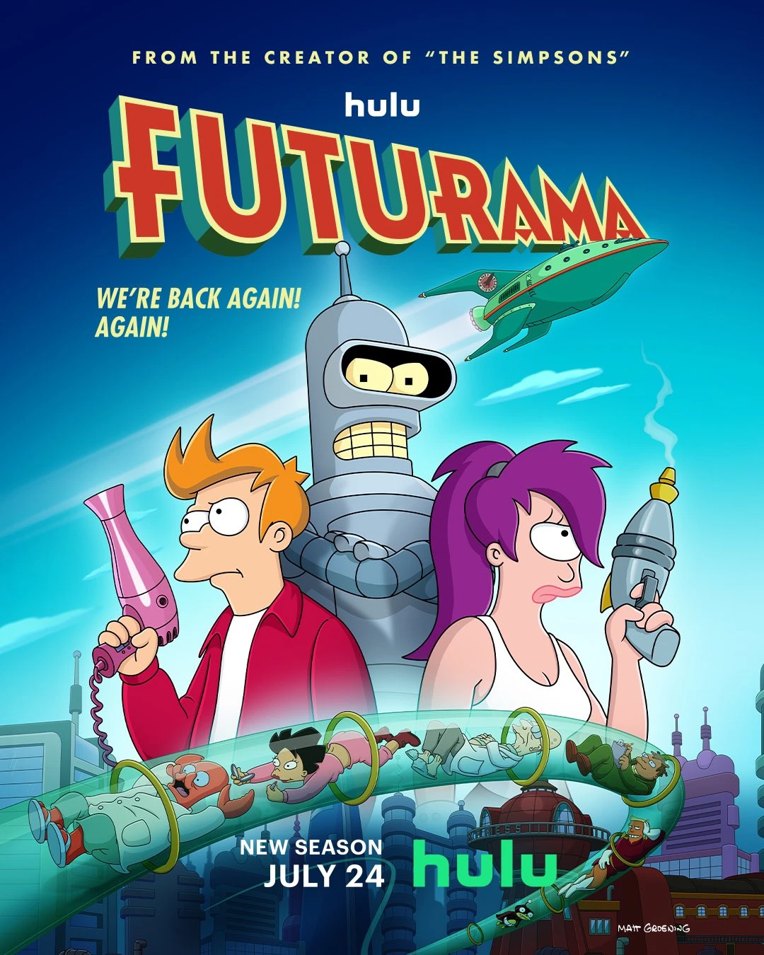 Cartaz de Futurama