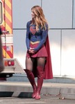 Supergirl set