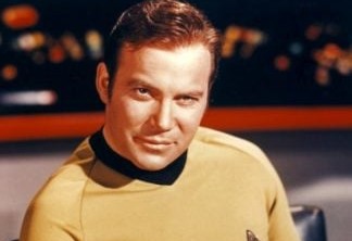 William Shatner na série original de Star Trek.