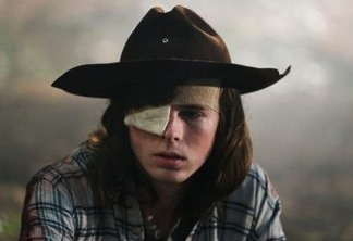 Carl em The Walking Dead