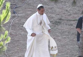 The Young Pope Jude Law set