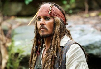 Johnny Depp em Piratas do Caribe