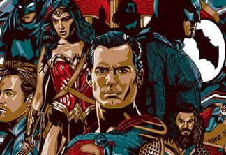 Batman Vs Superman e Esquadrão Suicida ganham cartazes ilustrados