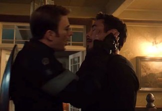 Vingadores 2 | Capitão América e Homem de Ferro se beijam em vídeo de erros de gravação