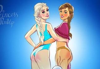 Princesas da Disney viram pin-ups em fotos sensuais; veja