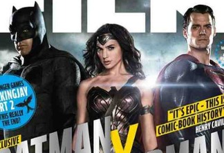Batman Vs Superman | Trindade de heróis aparece em capa de revista