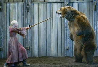 Game of Thrones | Atriz lutou com um urso de verdade em filmagem